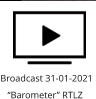 Broadcast 31-01-2021     “Barometer” RTLZ